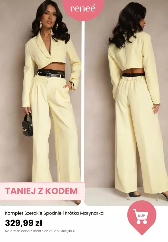 Renee - gazetka promocyjna Trendy sezonu: Butter Yellow od poniedziałku 26.05 do niedzieli 01.06 - strona 8