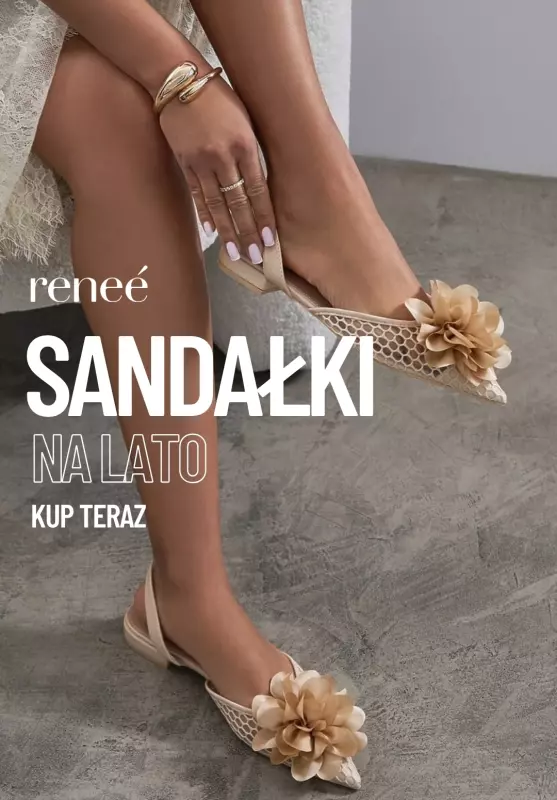 Renee - gazetka promocyjna Sandały na lato od poniedziałku 09.06 