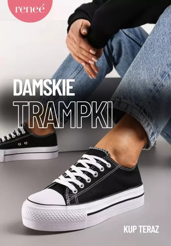 Renee - gazetka promocyjna Trampki w SUPER cenach! od poniedziałku 23.06 do niedzieli 29.06
