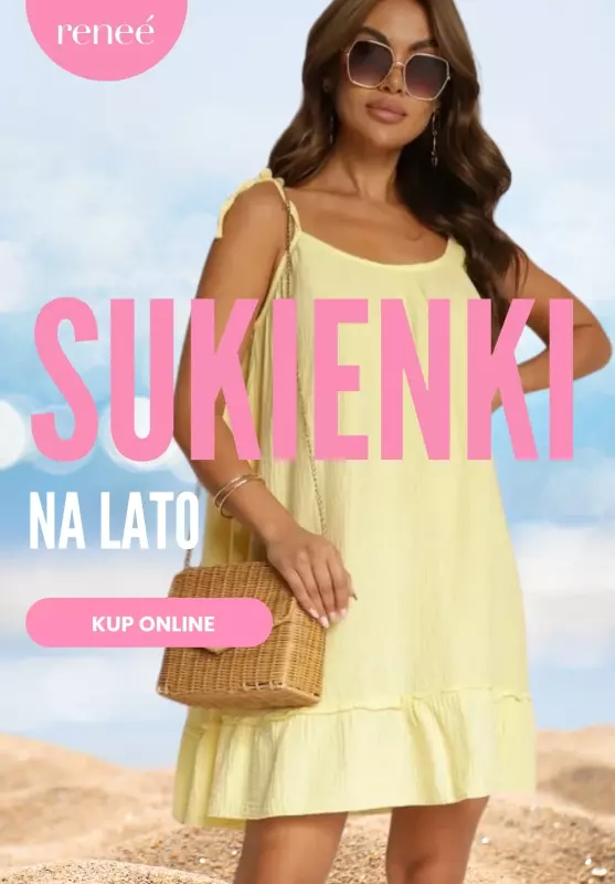 Renee - gazetka promocyjna Sukienki na lato od wtorku 24.06 do wtorku 01.07