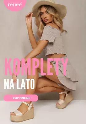 Renee - gazetka promocyjna Komplety na lato od poniedziałku 30.06 do poniedziałku 07.07