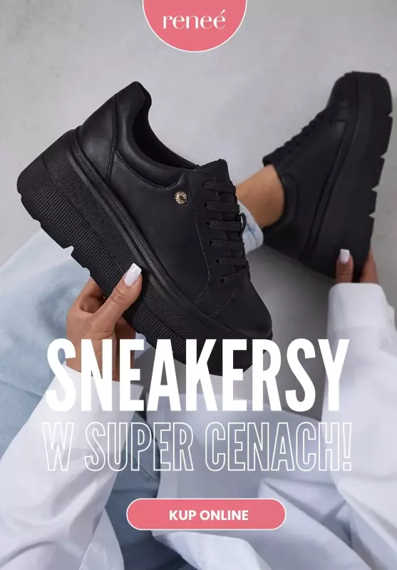 Renee - gazetka promocyjna Sneakersy damskie od poniedziałku 14.07 do poniedziałku 21.07