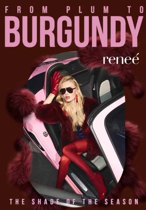Renee - gazetka promocyjna Burgund - kolor sezonu od wtorku 23.09 do wtorku 30.09