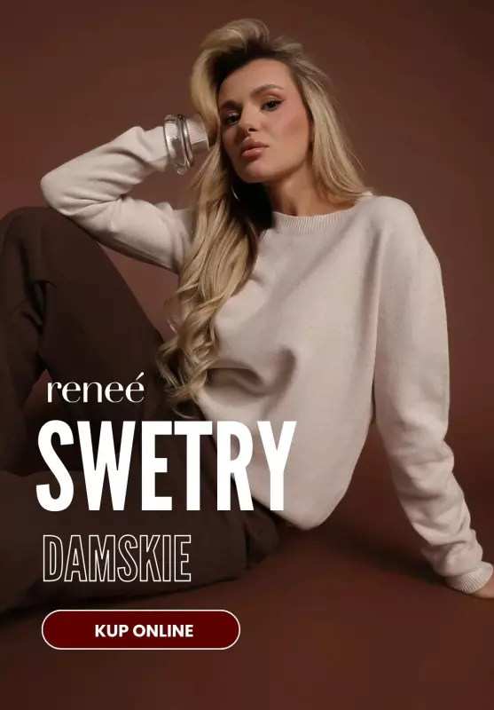 Renee - gazetka promocyjna Swetry damskie od środy 24.09 do środy 01.10