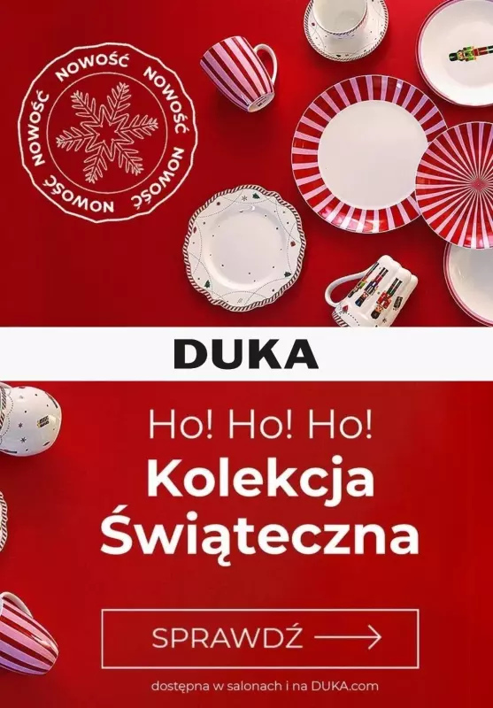 DUKA - gazetka promocyjna Świąteczna kolekcja w super cenach od czwartku 30.11 
