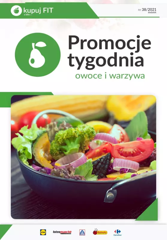 Kupuj FIT z Blix-em - gazetka promocyjna Promocje tygodnia - owoce i warzywa od czwartku 07.10 do niedzieli 10.10