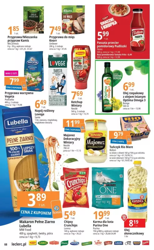 Leclerc - gazetka promocyjna Oferta Lublin Zana od wtorku 19.09 do soboty 30.09 - strona 8