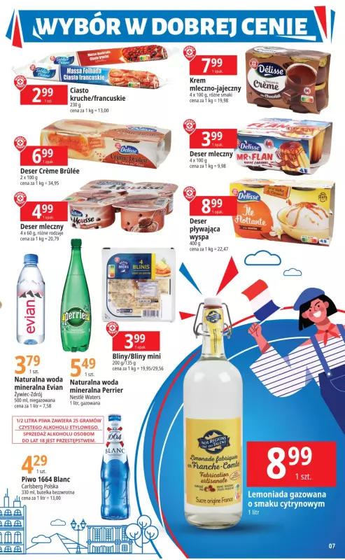 Leclerc - gazetka promocyjna Oferta E.Leclerc: Francja Elegancja od wtorku 26.09 do soboty 07.10 - strona 7