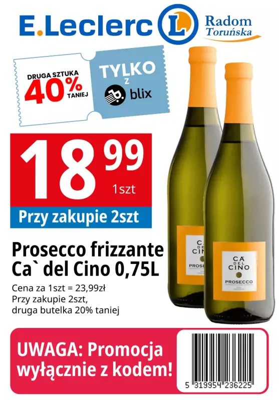 Leclerc - gazetka promocyjna Oferta alkoholowa E.Leclerk RADOM od środy 04.09 do piątku 04.10