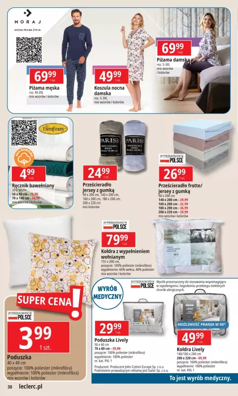 Leclerc - gazetka promocyjna Oferta E.Leclerc od wtorku 17.09 do soboty 28.09 - strona 30