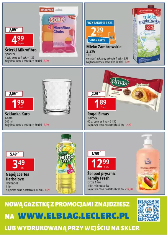 Leclerc - gazetka promocyjna Oferta Elbląg od środy 18.09 do soboty 21.09 - strona 2