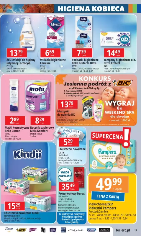 Leclerc - gazetka promocyjna Oferta E.Leclerc od wtorku 01.10 do soboty 12.10 - strona 17