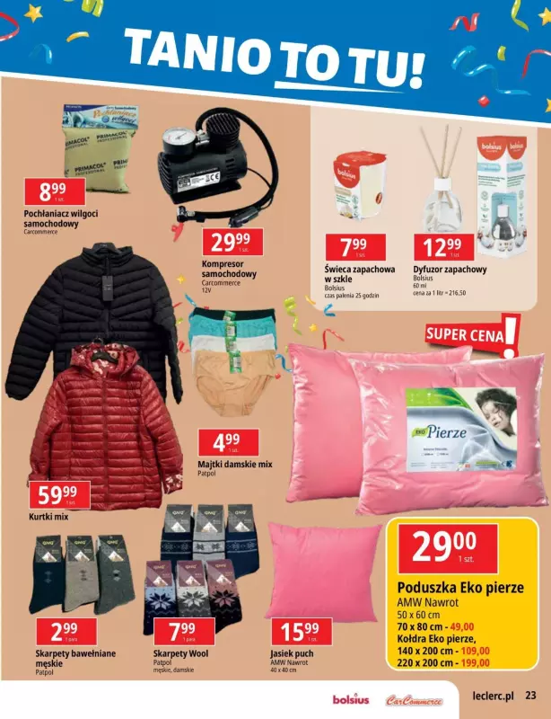 Leclerc - gazetka promocyjna Oferta Bydgoszcz od wtorku 15.10 do poniedziałku 28.10 - strona 23