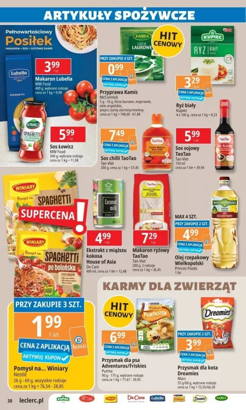 Leclerc - gazetka promocyjna Oferta Radom od wtorku 15.10 do soboty 26.10 - strona 30