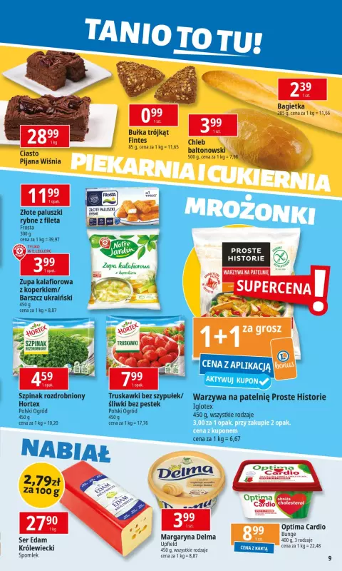 Leclerc - gazetka promocyjna Oferta E.Leclerc I Tanio to tu! od poniedziałku 21.10 do poniedziałku 28.10 - strona 9