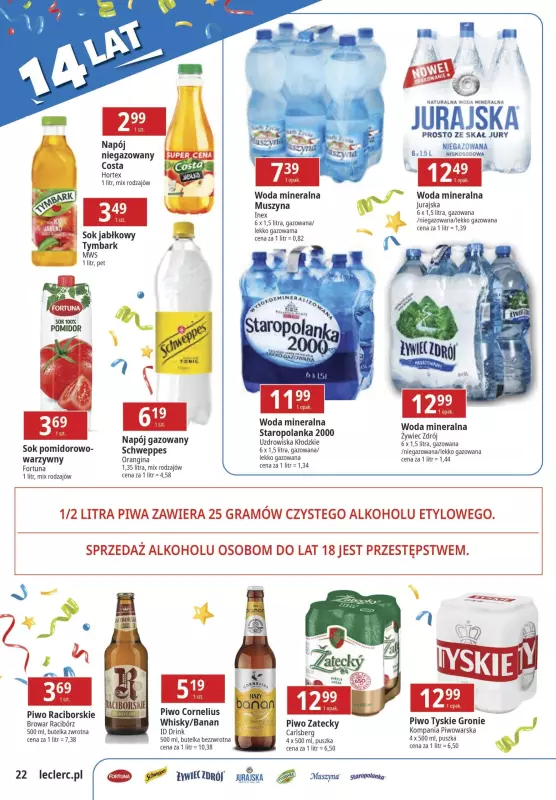 Leclerc - gazetka promocyjna Oferta Gliwice od wtorku 29.10 do soboty 09.11 - strona 4