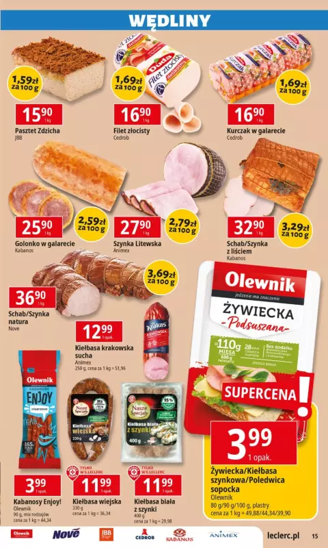 Leclerc - gazetka promocyjna Oferta E.Leclerc od wtorku 05.11 do soboty 16.11 - strona 14