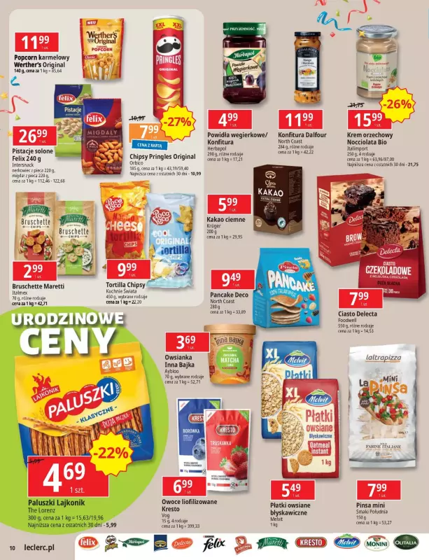 Leclerc - gazetka promocyjna Oferta Ursynów od poniedziałku 04.11 do soboty 16.11 - strona 10