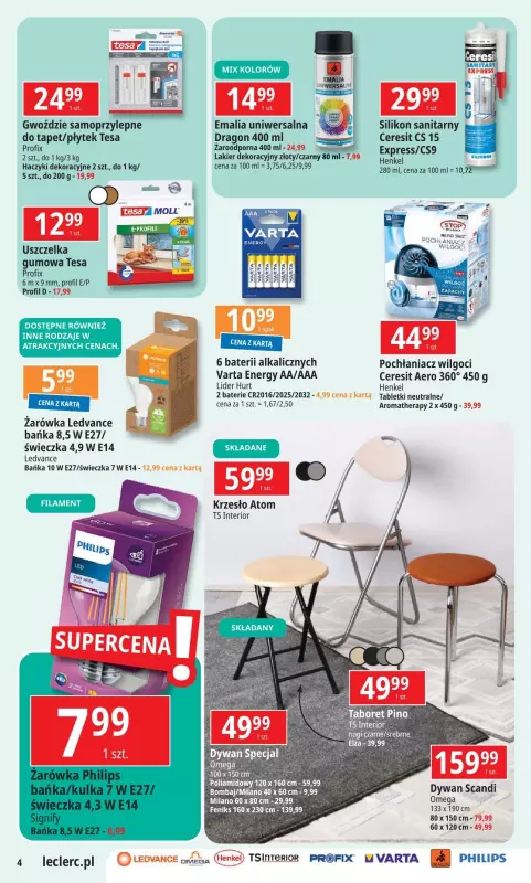 Leclerc - gazetka promocyjna Oferta E.Leclerc od wtorku 05.11 do soboty 16.11 - strona 4