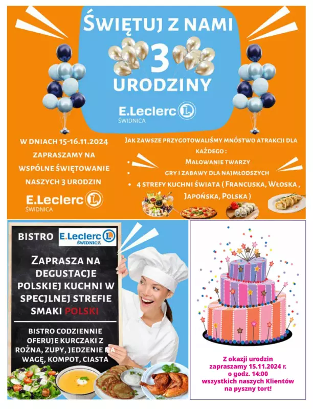 Leclerc - gazetka promocyjna Oferta Świdnica od wtorku 12.11 do poniedziałku 18.11 - strona 2