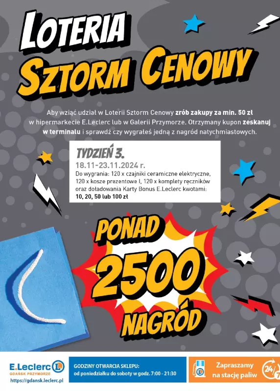 Leclerc - gazetka promocyjna Oferta Gdańsk od poniedziałku 18.11 do soboty 23.11 - strona 24