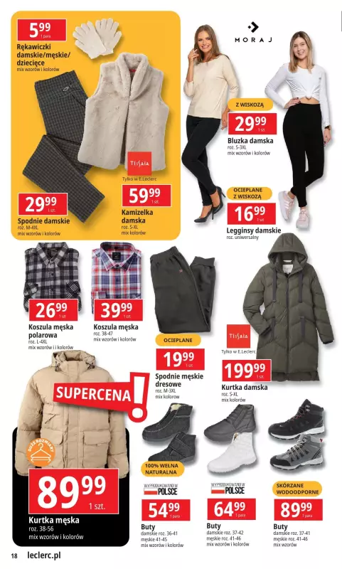 Leclerc - gazetka promocyjna Oferta E.Leclerc od wtorku 19.11 do soboty 30.11 - strona 18