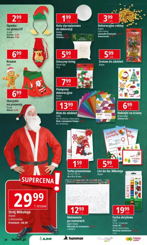 Leclerc - gazetka promocyjna Oferta E.Leclerc od wtorku 26.11 do soboty 07.12 - strona 20