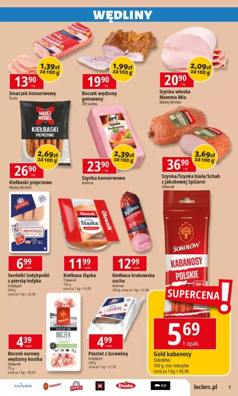 Leclerc - gazetka promocyjna Oferta E.Leclerc od wtorku 26.11 do soboty 07.12 - strona 7