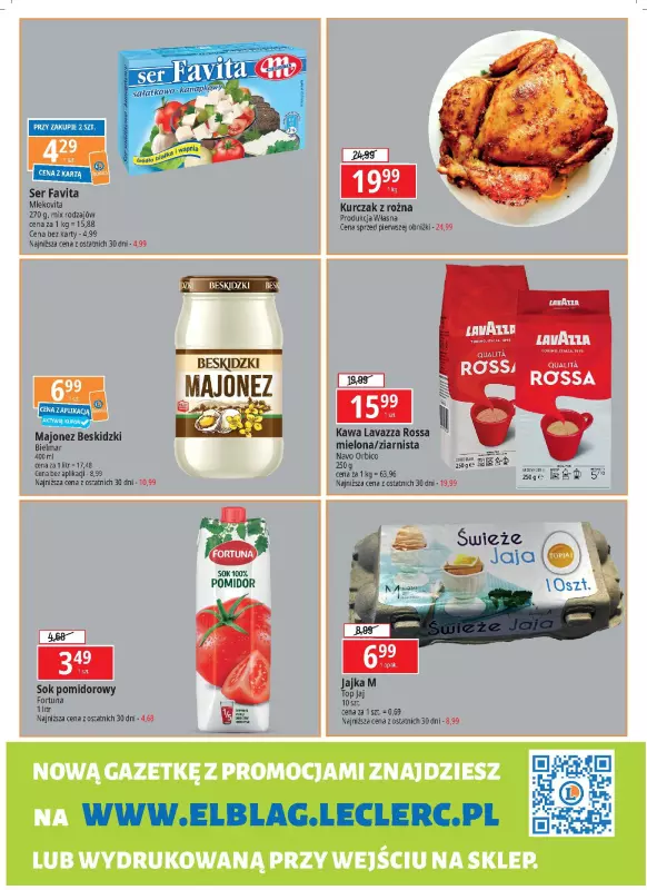 Leclerc - gazetka promocyjna Oferta Elbląg od poniedziałku 25.11 do soboty 30.11 - strona 4