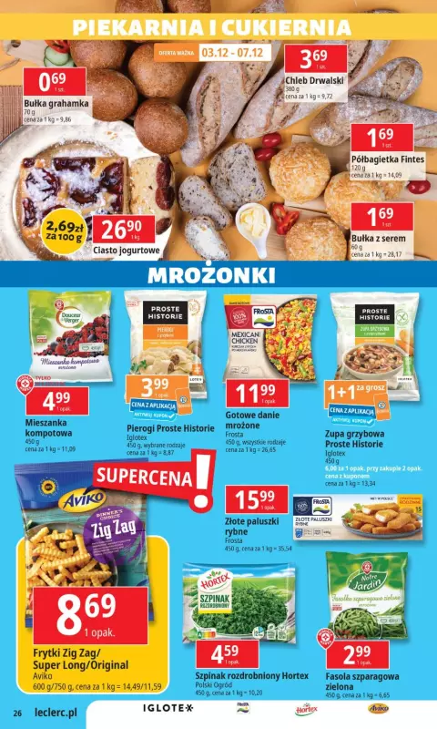 Leclerc - gazetka promocyjna Oferta E.Leclerc od wtorku 03.12 do niedzieli 15.12 - strona 26