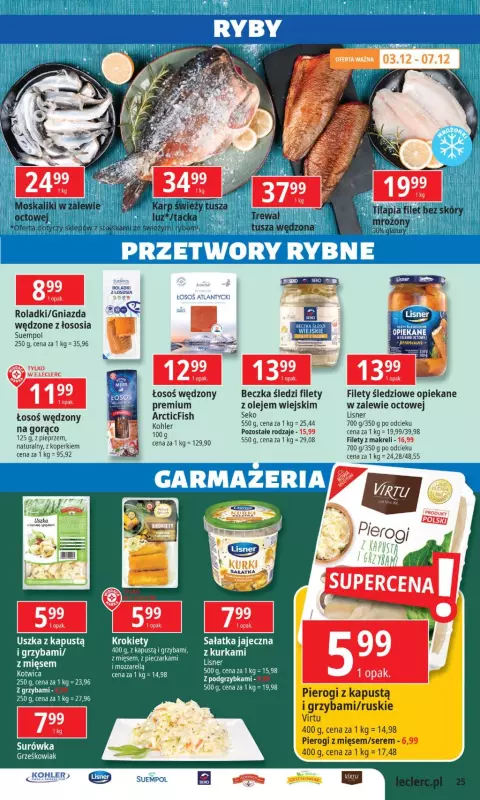 Leclerc - gazetka promocyjna Oferta E.Leclerc od wtorku 03.12 do niedzieli 15.12 - strona 25