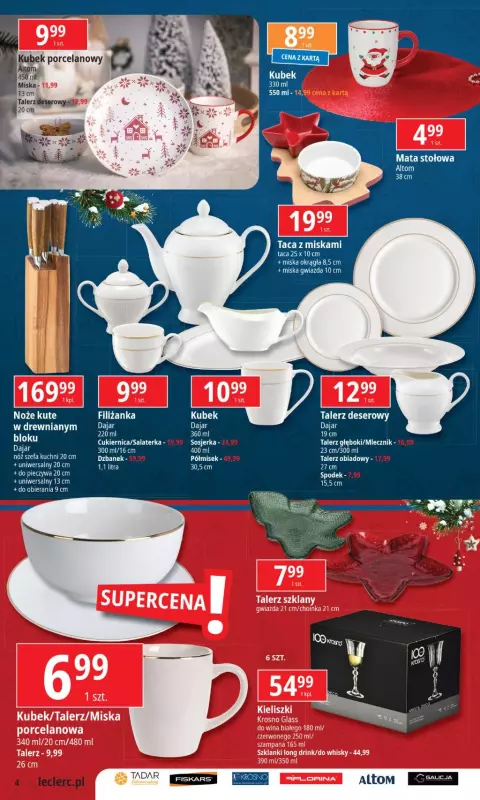 Leclerc - gazetka promocyjna Oferta E.Leclerc od wtorku 03.12 do niedzieli 15.12 - strona 4