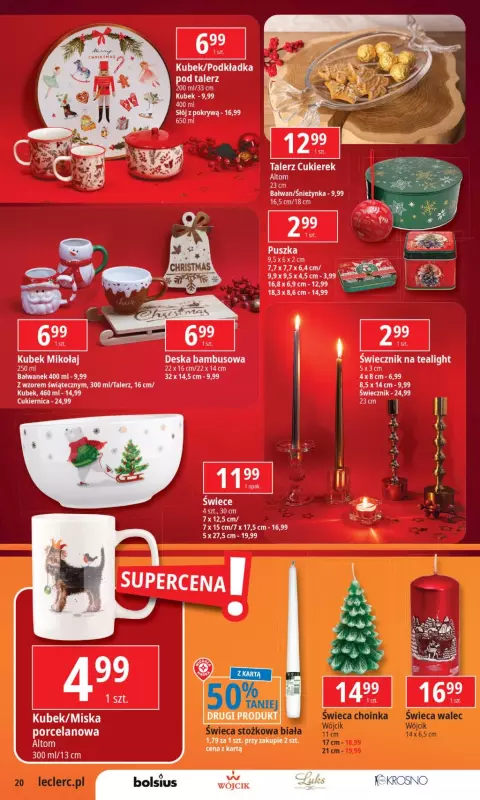 Leclerc - gazetka promocyjna Oferta E.Leclerc od wtorku 10.12 do niedzieli 22.12 - strona 20