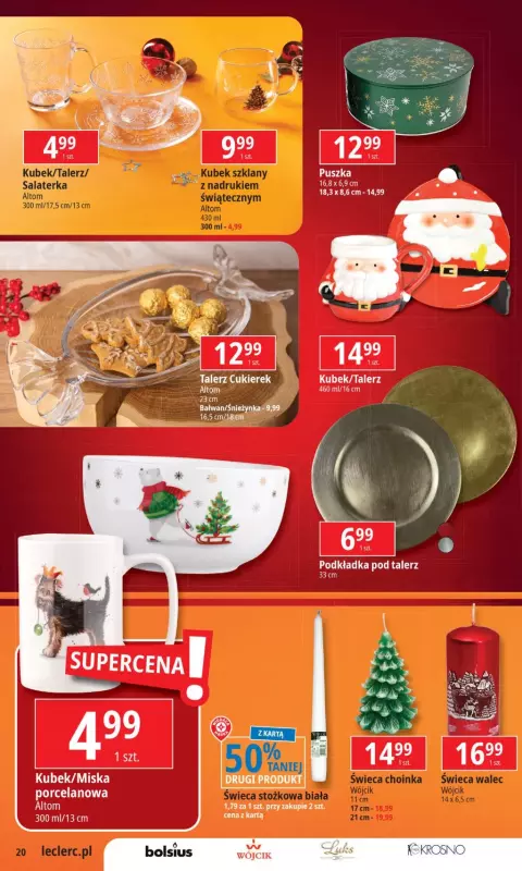 Leclerc - gazetka promocyjna Oferta E.Leclerc od wtorku 10.12 do niedzieli 22.12 - strona 20