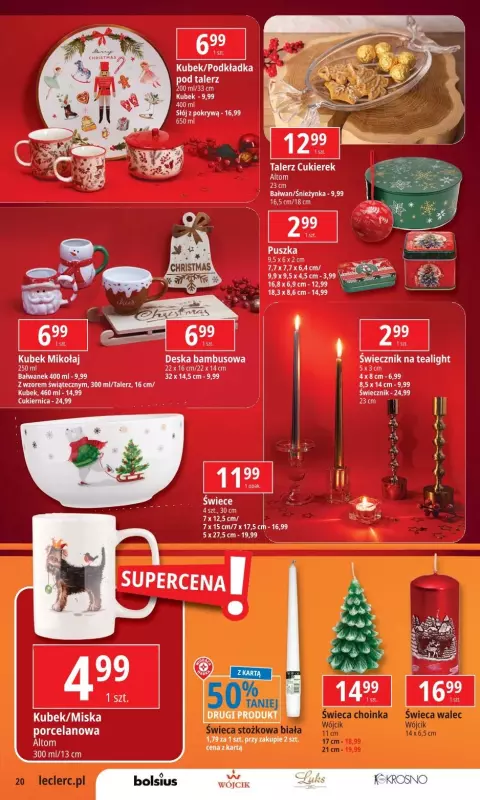 Leclerc - gazetka promocyjna Oferta E.Leclerc od wtorku 10.12 do niedzieli 22.12 - strona 20