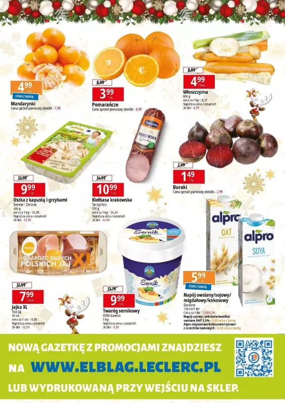 Leclerc - gazetka promocyjna Oferta Elbląg od poniedziałku 16.12 do niedzieli 22.12 - strona 2