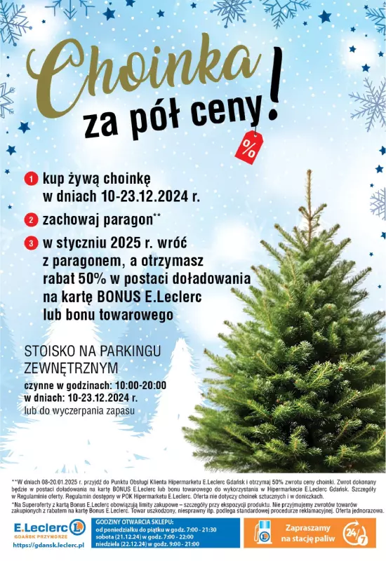 Leclerc - gazetka promocyjna Oferta Gdańsk od czwartku 19.12 do niedzieli 22.12 - strona 12