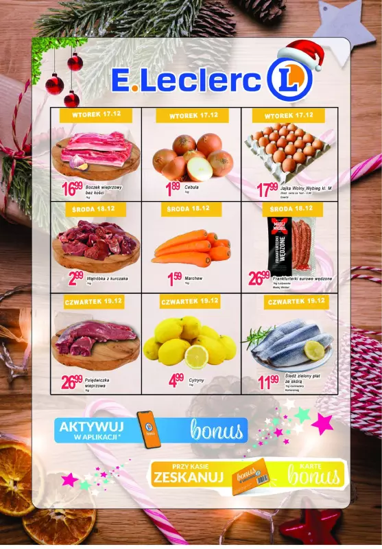 Leclerc - gazetka promocyjna Oferta Tychy i Chorzów od wtorku 17.12 do poniedziałku 23.12 - strona 15