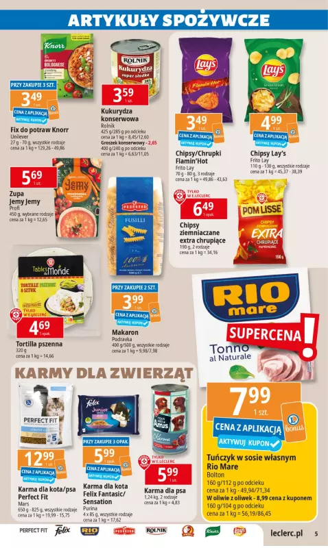 Leclerc - gazetka promocyjna Oferta E.Leclerc od piątku 27.12 do soboty 11.01 - strona 5