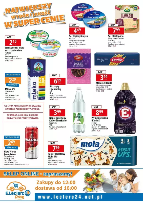 Leclerc - gazetka promocyjna Oferta Elbląg od wtorku 07.01 do soboty 11.01 - strona 4