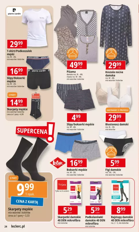 Leclerc - gazetka promocyjna Oferta E.Leclerc od wtorku 14.01 do niedzieli 26.01 - strona 24