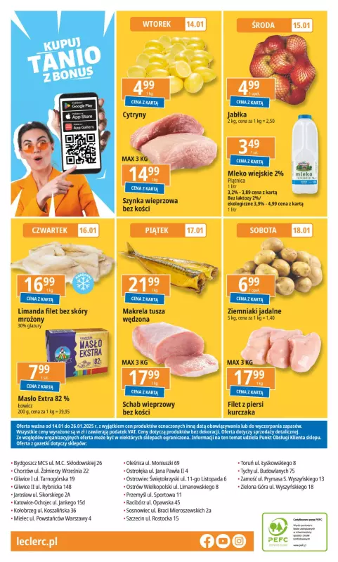 Leclerc - gazetka promocyjna Oferta E.Leclerc od wtorku 14.01 do niedzieli 26.01 - strona 32