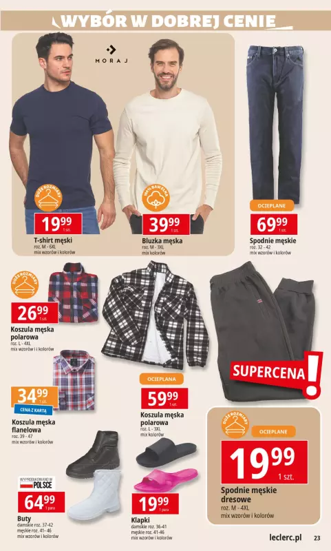 Leclerc - gazetka promocyjna Oferta E.Leclerc od wtorku 14.01 do niedzieli 26.01 - strona 23