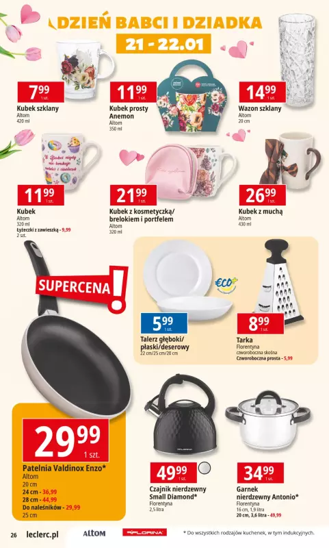 Leclerc - gazetka promocyjna Oferta E.Leclerc od wtorku 14.01 do niedzieli 26.01 - strona 26