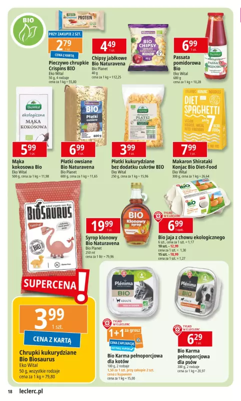 Leclerc - gazetka promocyjna Oferta E.Leclerc od wtorku 14.01 do niedzieli 26.01 - strona 18