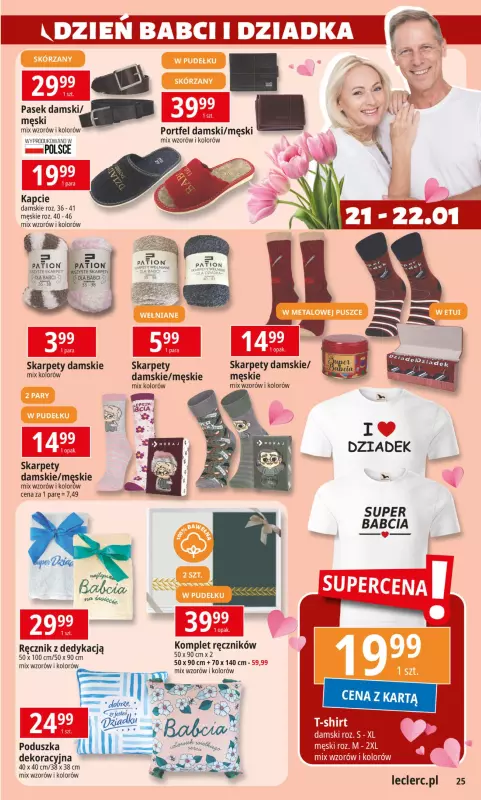 Leclerc - gazetka promocyjna Oferta E.Leclerc od wtorku 14.01 do niedzieli 26.01 - strona 25