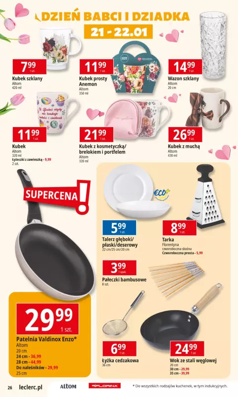 Leclerc - gazetka promocyjna Oferta E.Leclerc od wtorku 14.01 do niedzieli 26.01 - strona 26