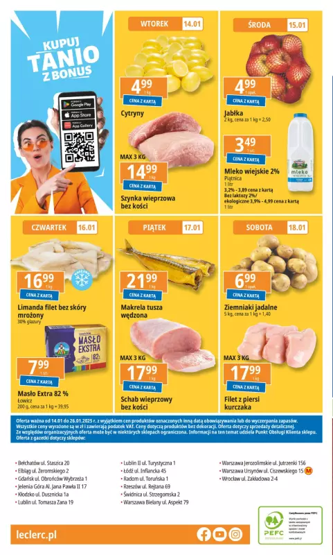 Leclerc - gazetka promocyjna Oferta E.Leclerc od wtorku 14.01 do niedzieli 26.01 - strona 32