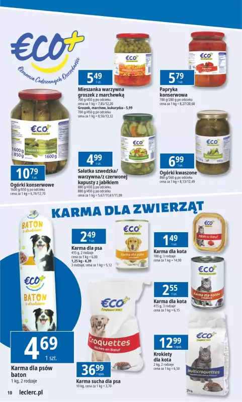 Leclerc - gazetka promocyjna Oferta E.Leclerc od poniedziałku 20.01 do poniedziałku 27.01 - strona 10