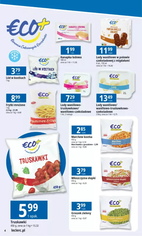 Leclerc - gazetka promocyjna Oferta E.Leclerc od poniedziałku 20.01 do poniedziałku 27.01 - strona 4